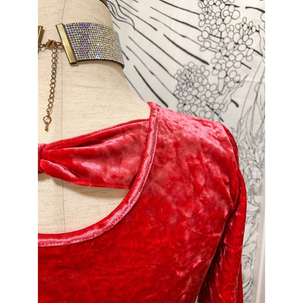 π Beautiful summer velvet dress - Picture 6 of 11